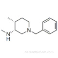 3-Piperidinamin, N, 4-Dimethyl-1- (phenylmethyl) -, (57192474,3R, 4R) - CAS 477600-70-7